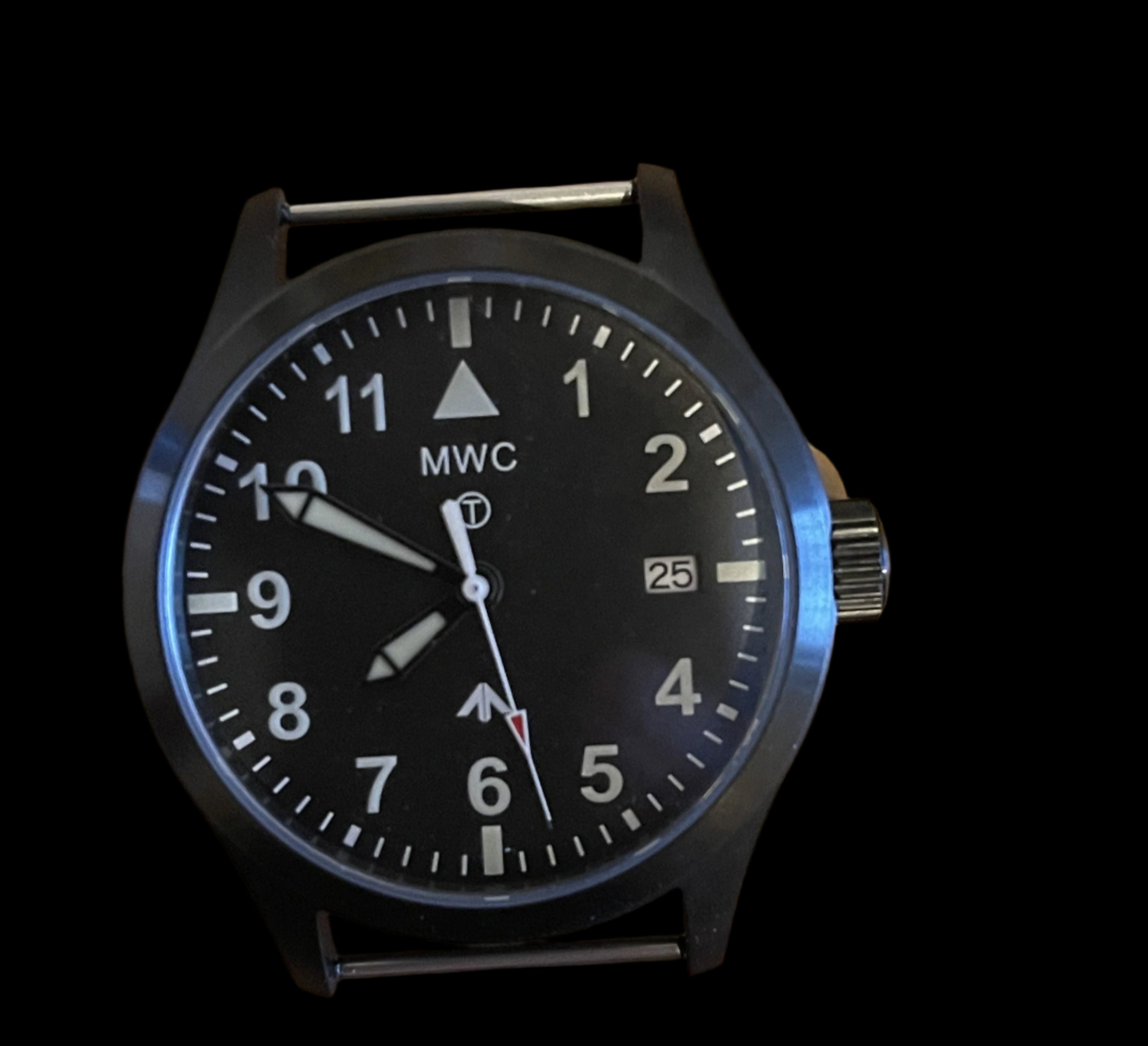 3 x 18mm or 20mm Watch Pins Designed to Create the Appearance of a Military Watch with Fixed Solid Bars