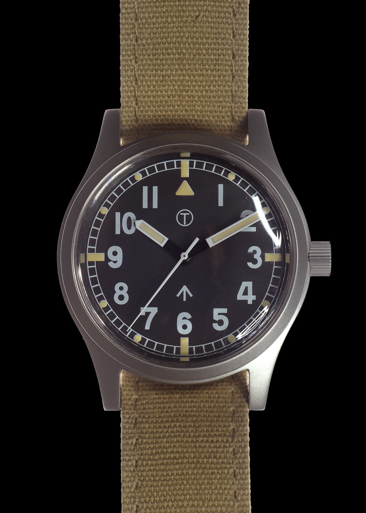 MWC 1940s to 1960s Pattern General Service Watch with Retro Sterile Dial and 24 Jewel Automatic Movement