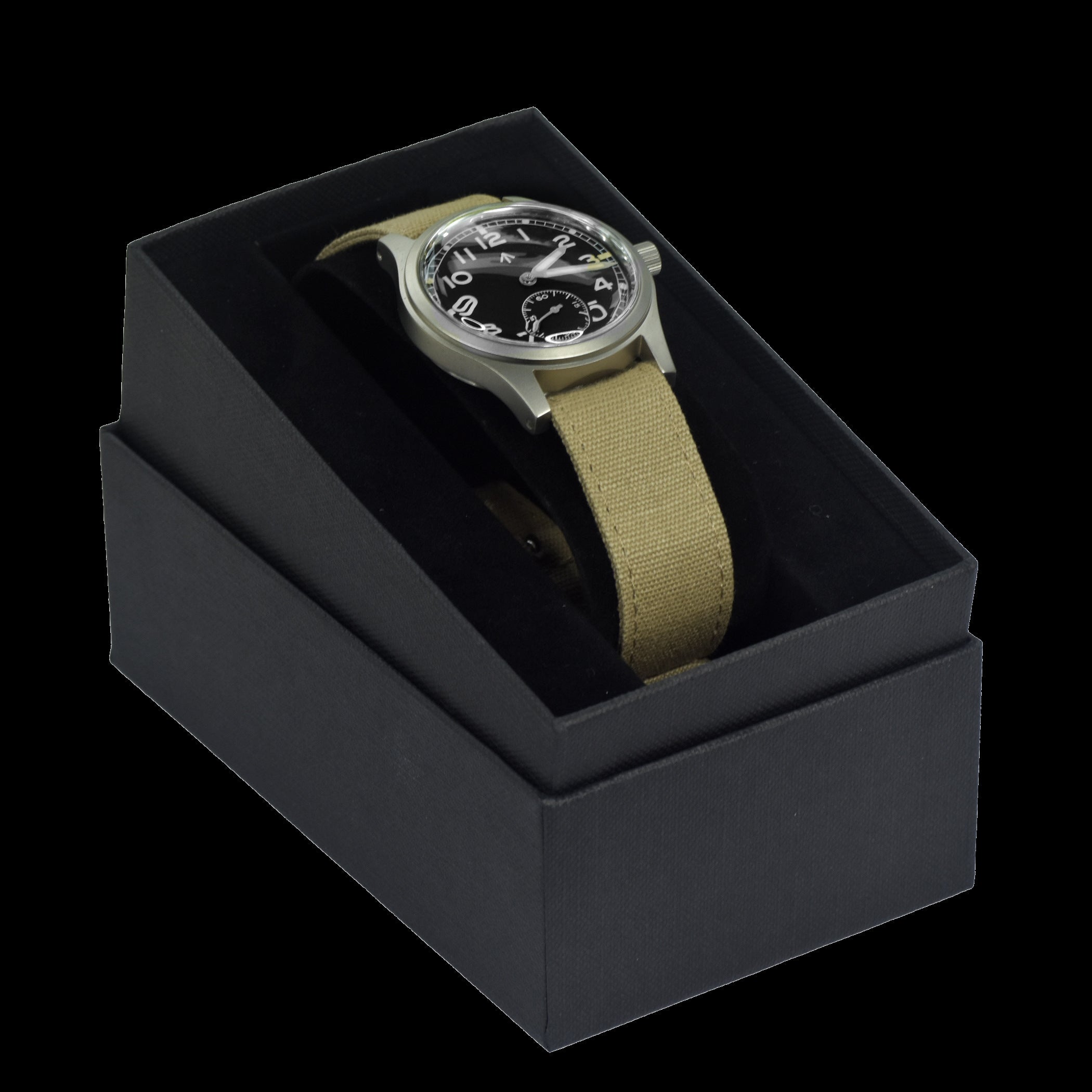 MWC 1940s/1950s "Dirty Dozen" Pattern General Service Watch with Retro Lume and 21 Jewel Self Winding Automatic Movement