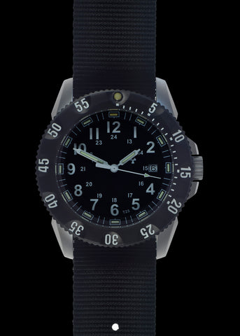 MWC P656 Latest Model PVD Titanium Tactical Series Watch with GTLS Tritium and Ten Year Battery Life (Date Version)
