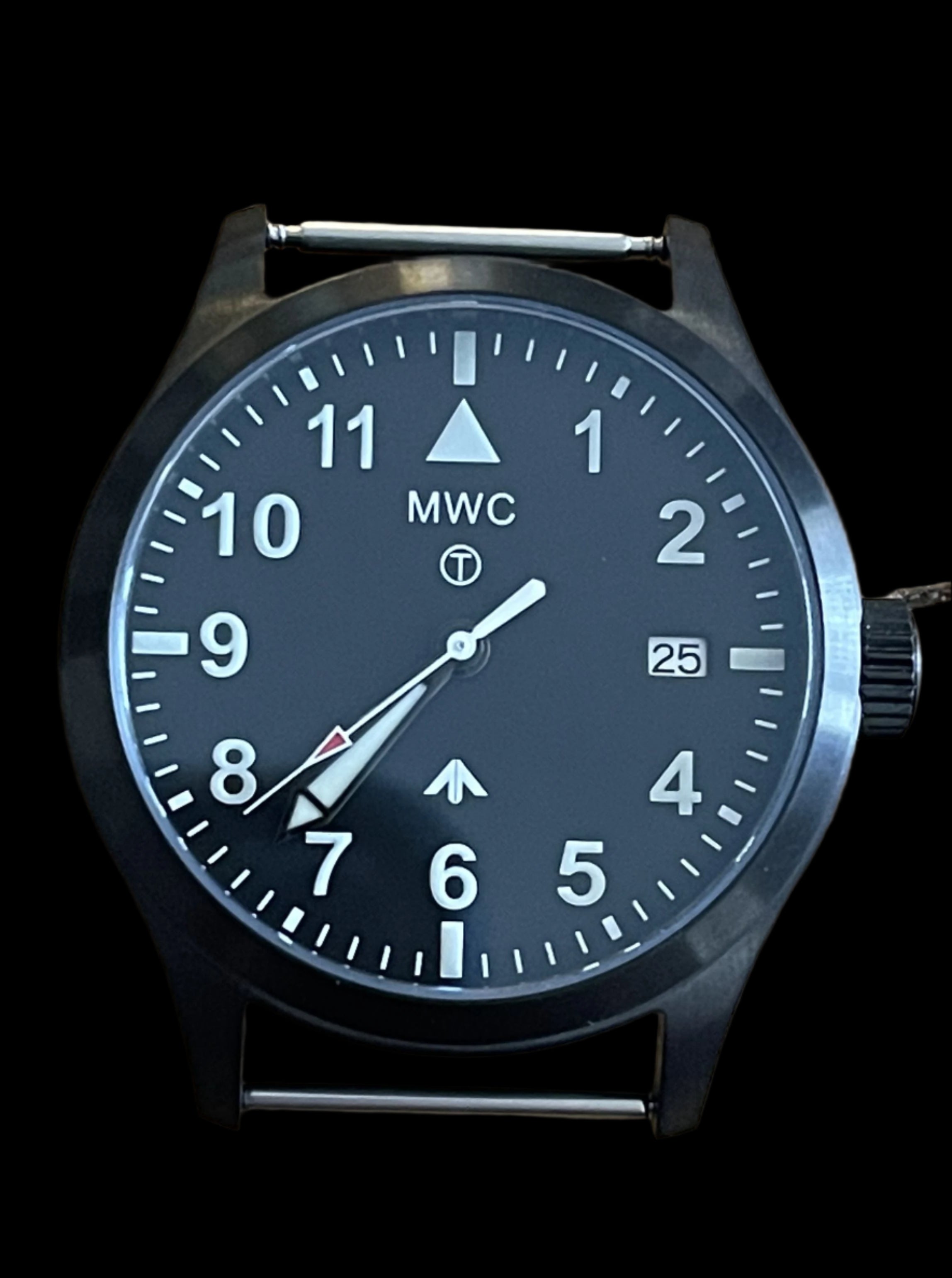 3 x 18mm or 20mm Watch Pins Designed to Create the Appearance of a Military Watch with Fixed Solid Bars