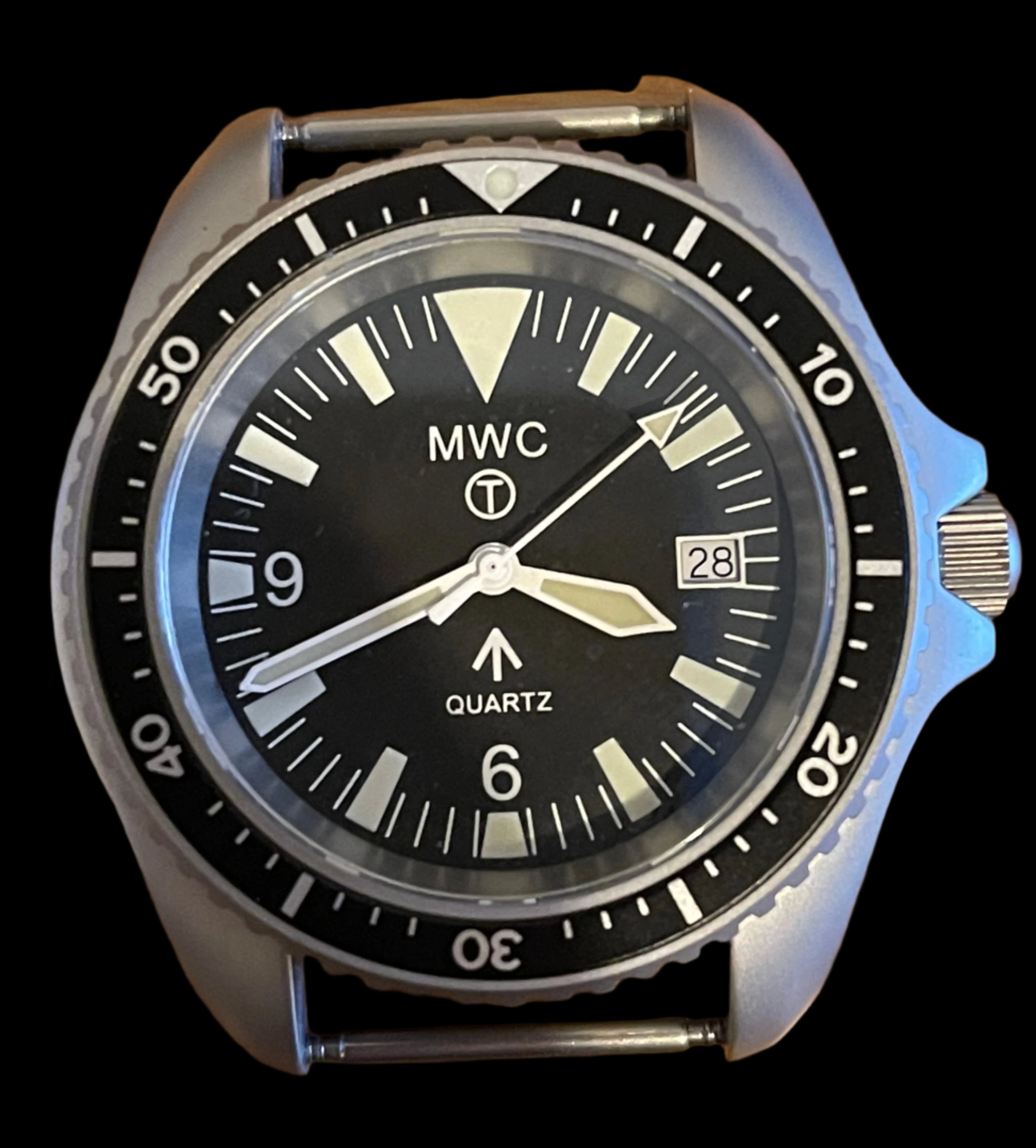 20 x 18mm, 20mm, 22mm or 24mm Watch Pins Designed to Create the Appearance of a Military Watch with Fixed Solid Bars