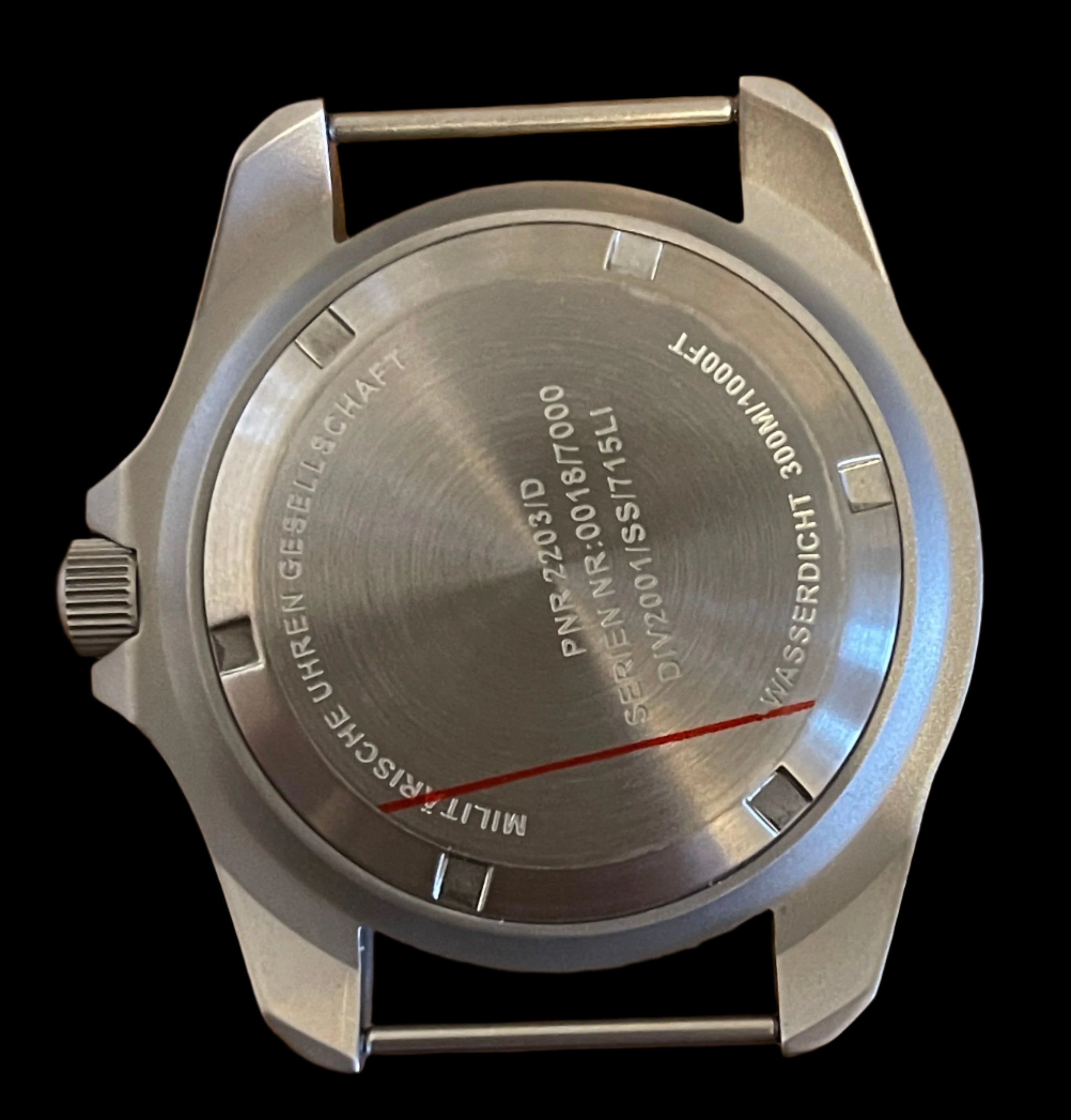 3 x 18mm or 20mm Watch Pins Designed to Create the Appearance of a Military Watch with Fixed Solid Bars