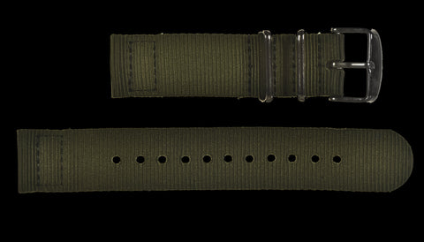 22mm Red and Navy NATO Military Watch Strap