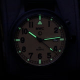 MWC G10EL Black PVD Steel General Service Watch with Sand Coloured Electroluminescent (EL) Backlit Dial