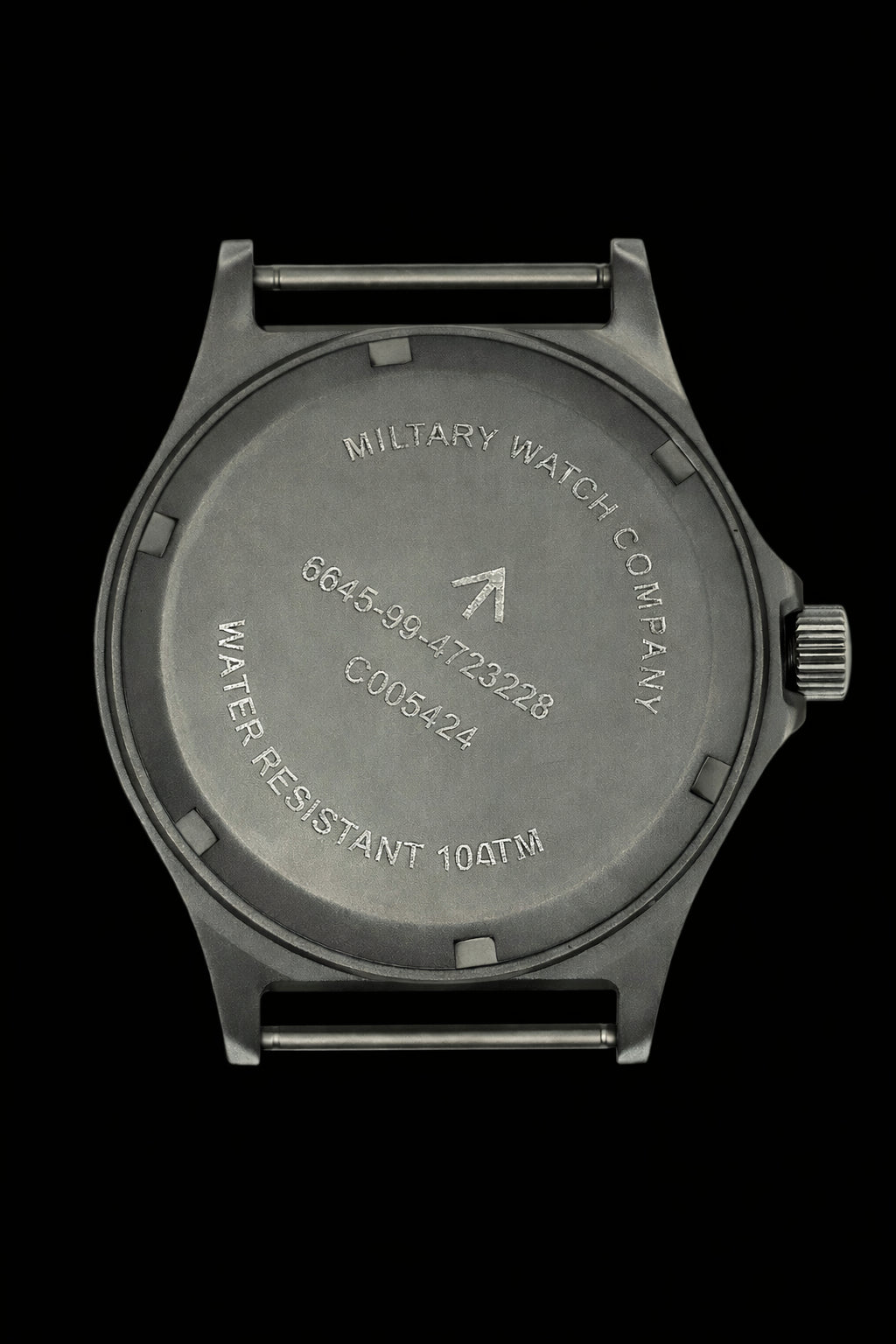 MWC G10 200m/660ft Water resistant Stainless Steel Military Watch with Sapphire Crystal and Date - NATO Stock Number: NSN 6645-99-472-3228D