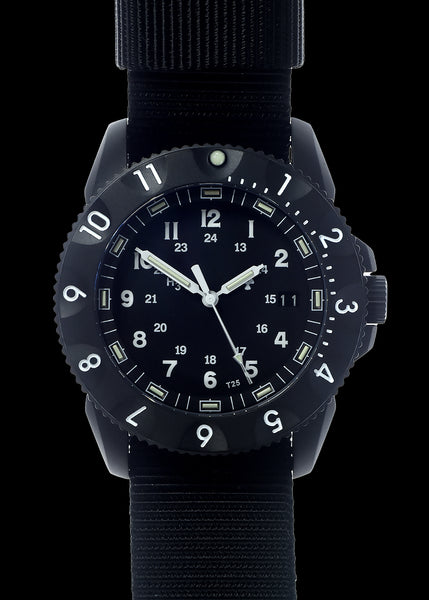 MWC P656 2025 Model PVD Tactical Series Watch with GTLS Tritium, Sapphire Crystal and Ten Year Battery Life