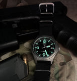 MWC Combat Elite Titanium Military Watch, 300m Water Resistant, 10 Year Battery Life, Luminova and Sapphire Crystal - Watch Used for Images and Promotion