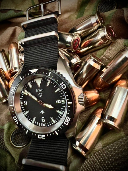 Military Divers Watch Stainless Steel (Automatic) 12 Hour Dial with Sapphire Crystal and Ceramic Bezel