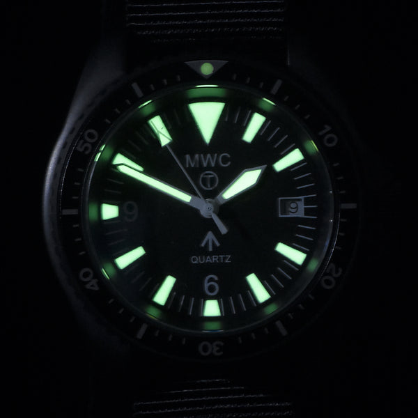 MWC 1999-2001 Pattern Quartz Military Divers Watch with Sapphire Crystal and 10 Year Battery Life