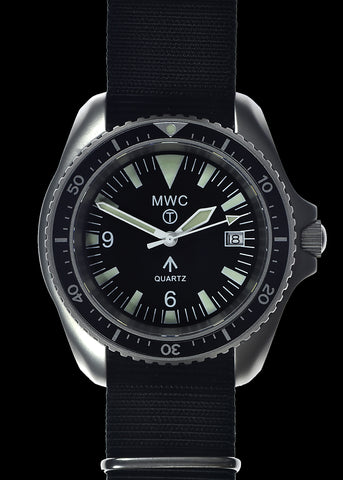 MWC 1999-2001 Pattern Quartz Military Divers Watch with Sapphire Crystal and 10 Year Battery Life
