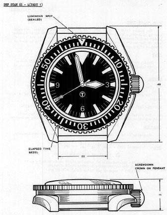 MWC 1999-2001 Pattern Quartz Military Divers Watch with Sapphire Crystal and 10 Year Battery Life