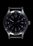 MWC MKIII Stainless Steel MKIII Model with Tritium GTLS Tubes (10 Year Battery Life Quartz Movement)
