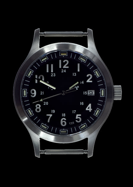MWC MKIII Stainless Steel MKIII Model with Tritium GTLS Tubes (10 Year Battery Life Quartz Movement)
