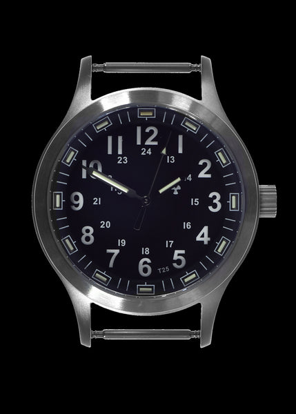 MWC MKIII Stainless Steel MKIII Model with Tritium GTLS Tubes (10 Year Battery Life Quartz Movement)