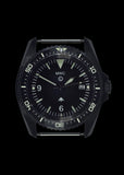 MWC Heavy Duty 300m Military Divers Watch in PVD Steel Case (Automatic) Latest Model with Ceramic Bezel and Sapphire Crystal