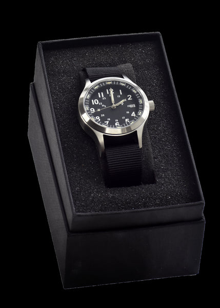 MWC MKIII Stainless Steel MKIII Model with Tritium GTLS Tubes (10 Year Battery Life Quartz Movement)