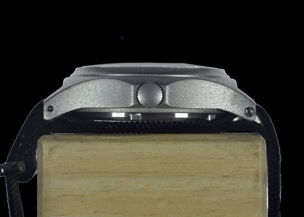 G10 100m Water resistant Military Watch with 12 Hour NATO Pattern Dial in Stainless Steel Case with Screw Crown (Unbranded)