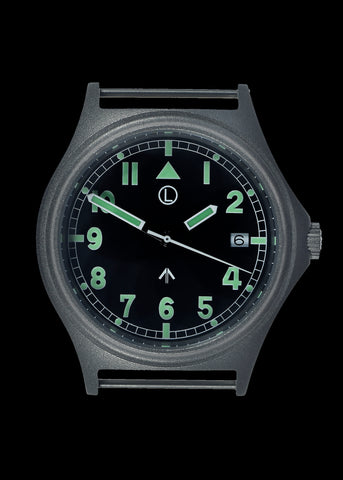 G10 100m Water resistant Military Watch with 12 Hour NATO Pattern Dial in Stainless Steel Case with Screw Crown (Unbranded)