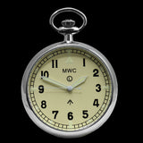 General Service Military Pocket Watch (24 Jewel Automatic Movement with Option to Hand Wind)