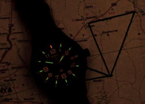 MWC MKIII Stainless Steel MKIII Model with Tritium GTLS Tubes (10 Year Battery Life Quartz Movement)